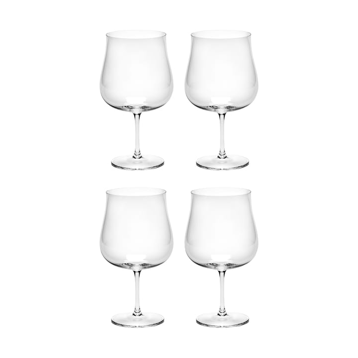 Silhouette punaviinilasi 69 cl 4 kpl - Clear - Serax