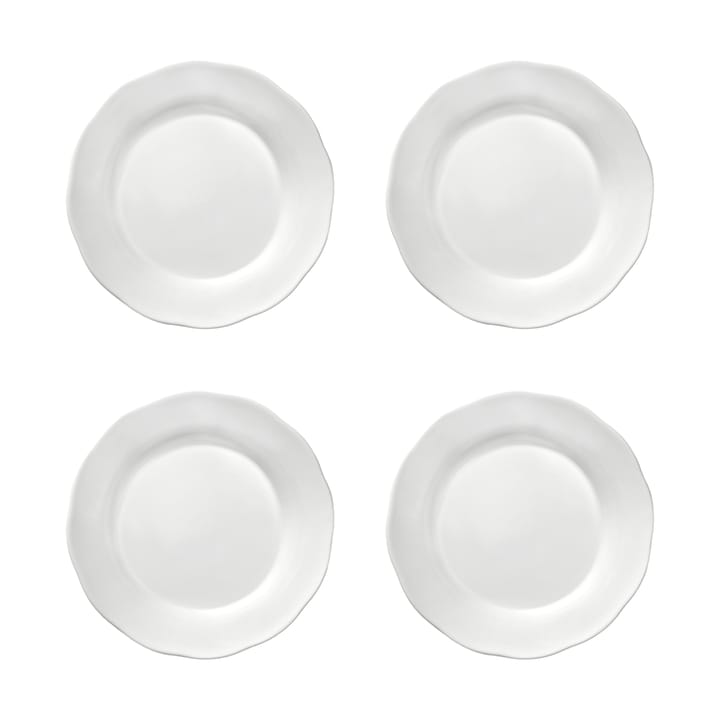 Silhouette syvä sivulautanen M Ø15 cm 4 kpl - White - Serax