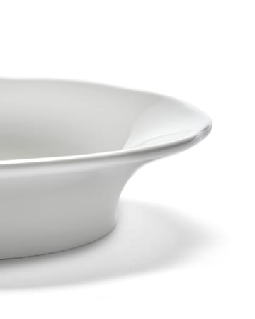 Silhouette syvä sivulautanen M Ø15 cm 4 kpl - White - Serax
