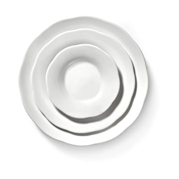 Silhouette syvä sivulautanen M Ø15 cm - White - Serax