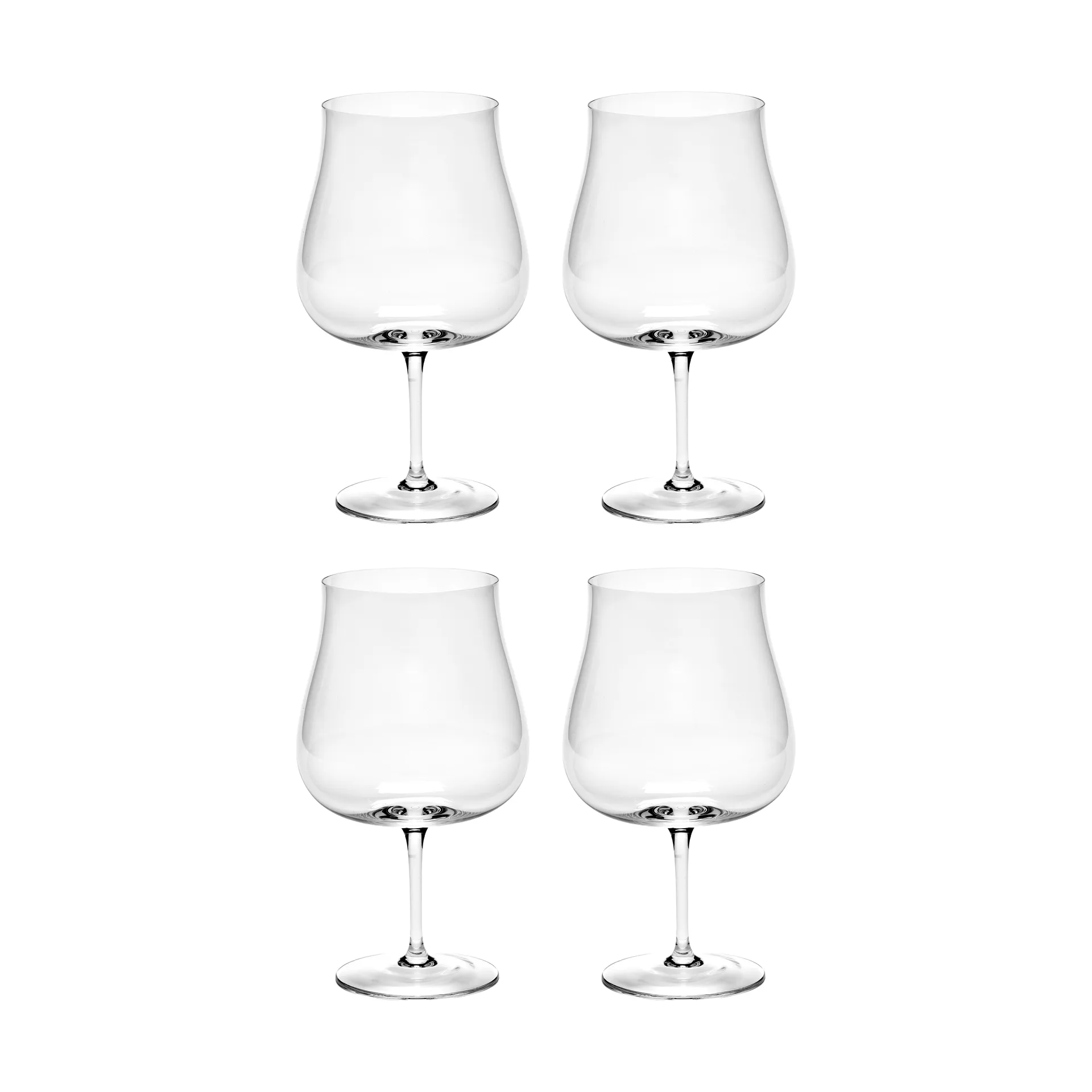 Silhouette valkoviinilasi 59 cl 4 kpl, Clear Serax