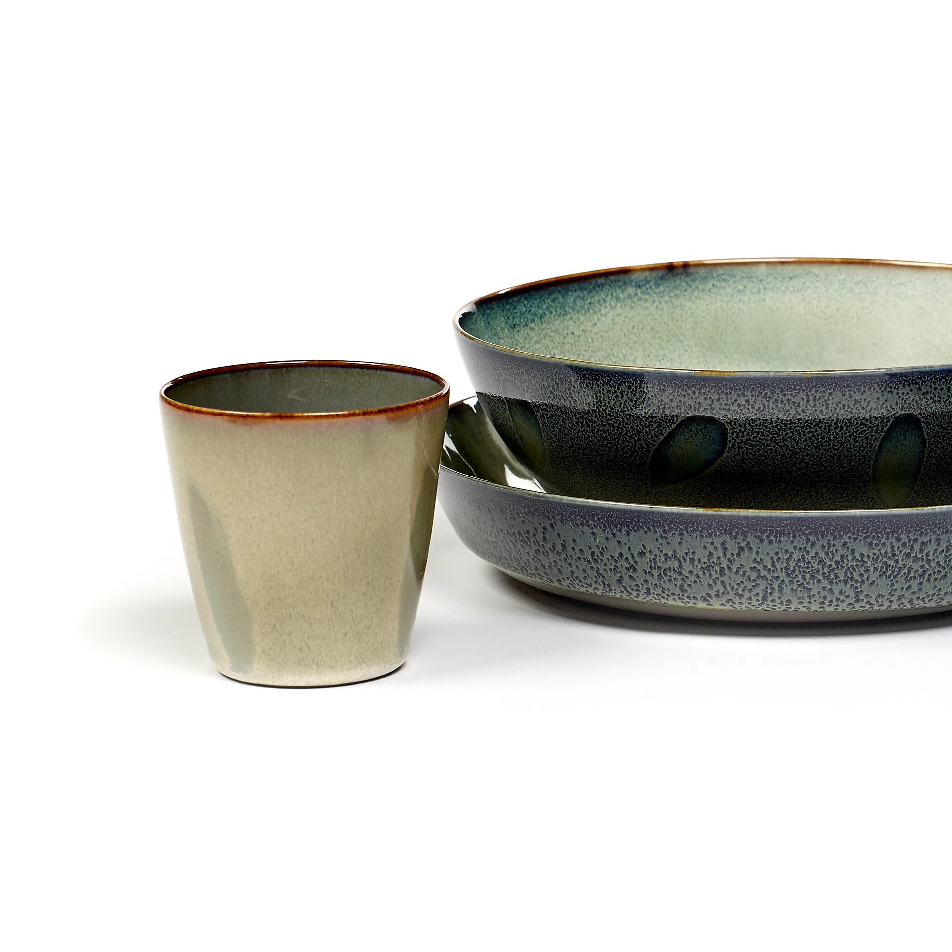 Terres de Rêves -kuppi S, Misty grey-smokey blue Serax