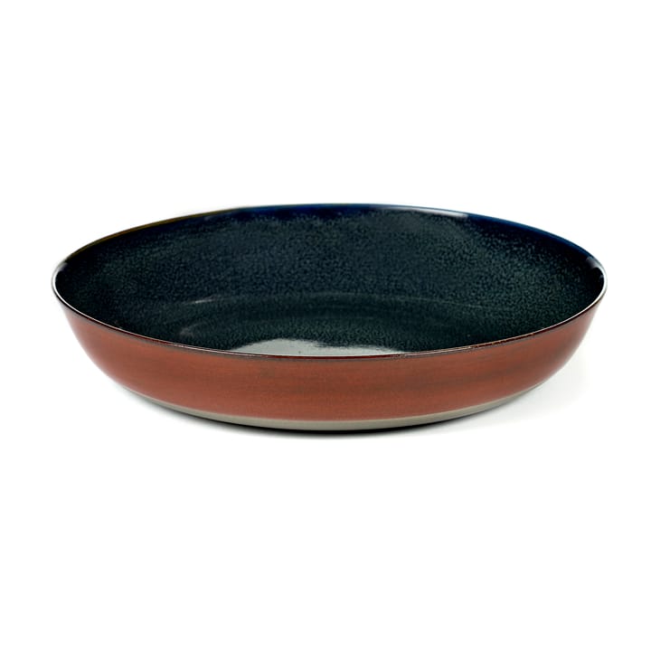 Terres de Rêves -lautanen 21 cm, Dark blue-rust Serax