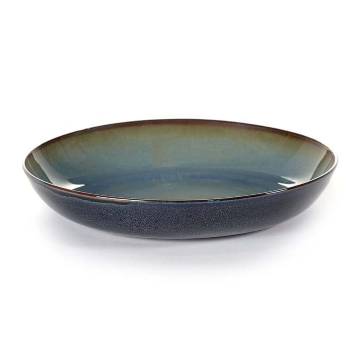 Terres de Rêves -pastalautanen 23,5 cm - Blue grey-dark blue - Serax