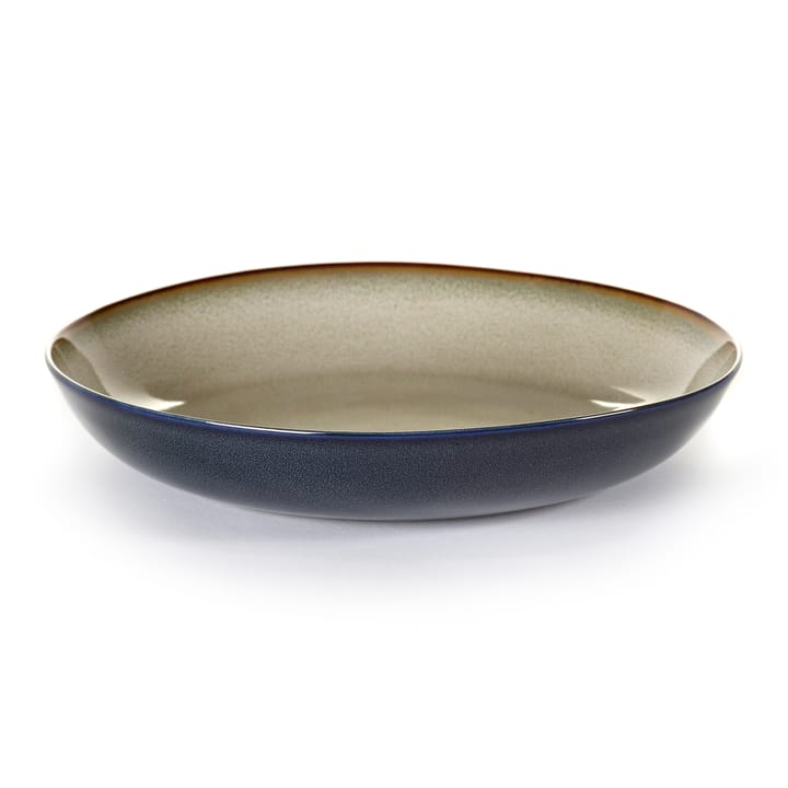 Terres de Rêves -pastalautanen 23,5 cm, Misty grey-dark blue Serax