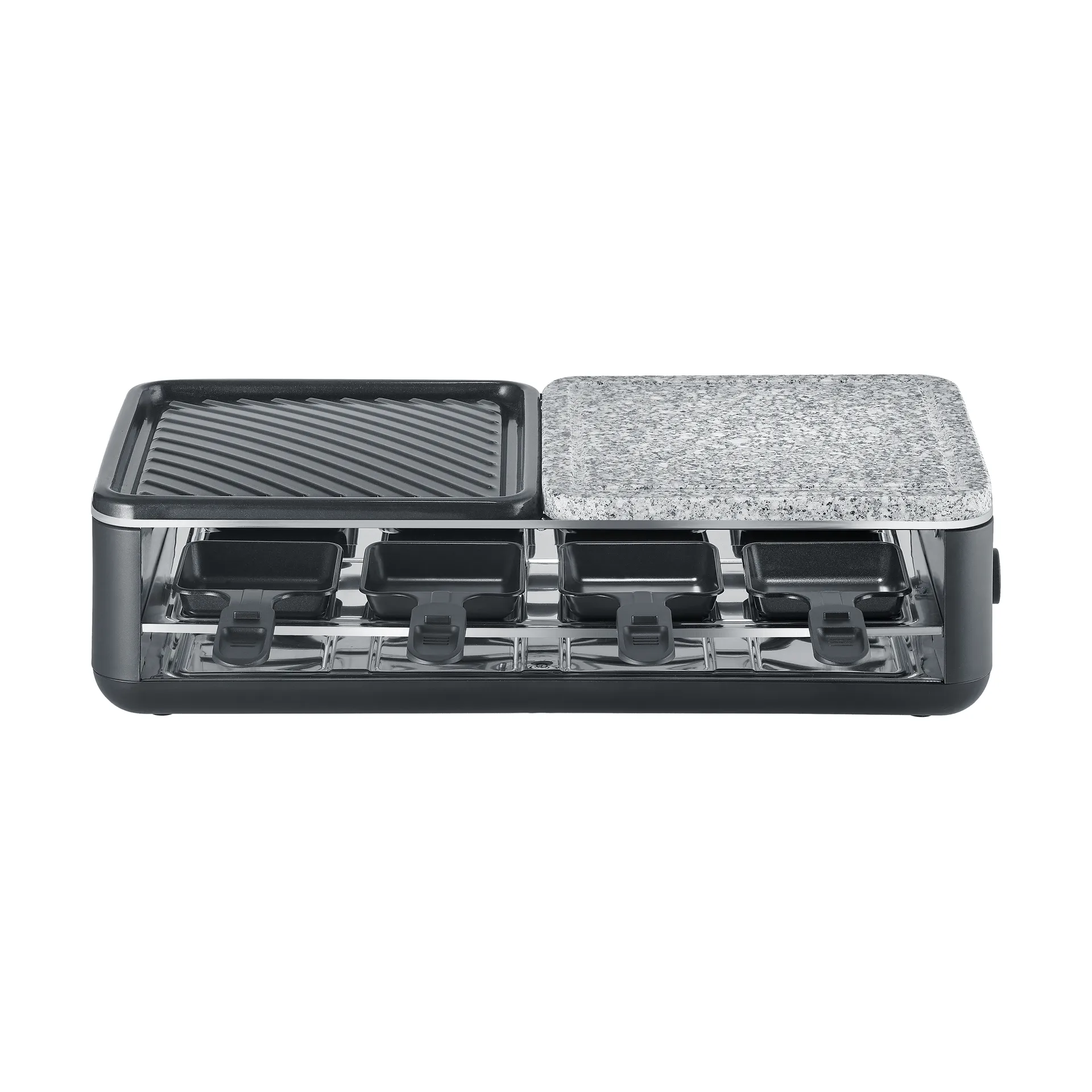 Black Line raclettegrilli ja kivilevy RG 2366, 16 osaa Severin