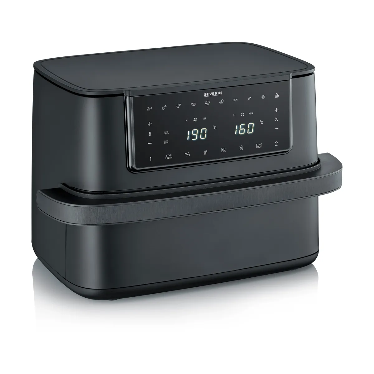 Severin Severin Air-Fryer Flex FR 2490 9 litraa Musta