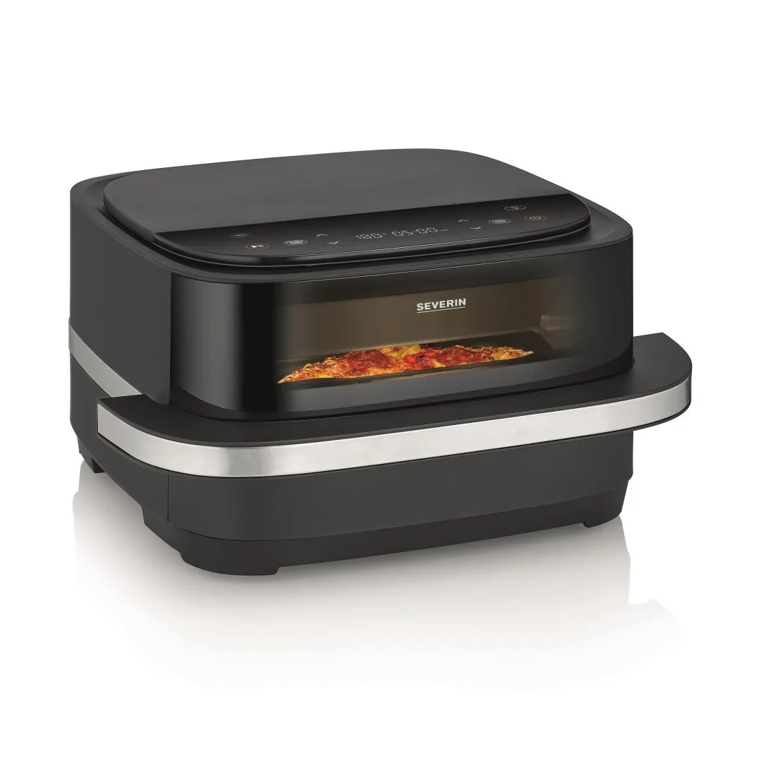 Severin Severin Air-Fryer S-Fry Pizza FR 2464 4 litraa Musta