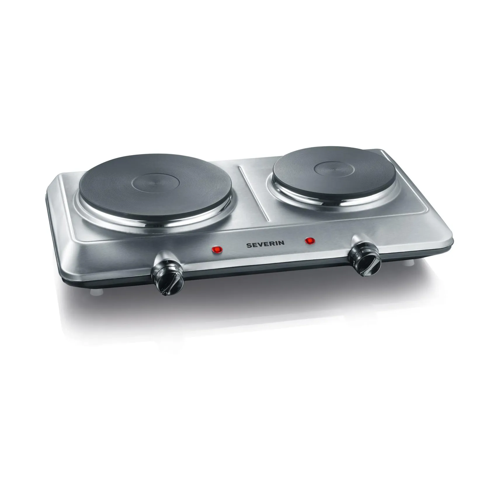 Severin DK 1014 2-levyinen keittolevy, Ruostumaton teräs Severin