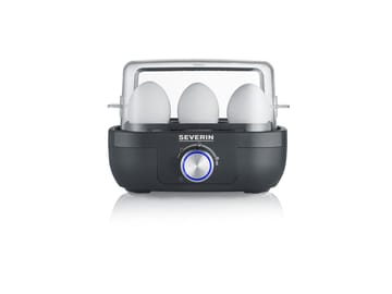 Severin EK 3166 munankeitin premium 1-6 munaa - Musta - Severin
