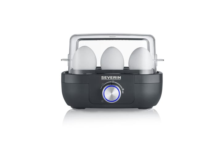 Severin EK 3166 munankeitin premium 1-6 munaa, Musta Severin