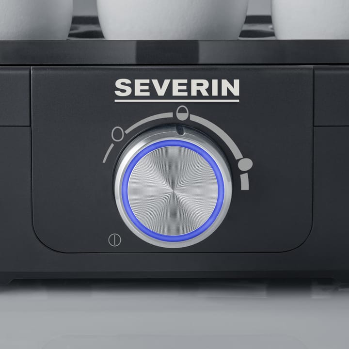 Severin EK 3166 munankeitin premium 1-6 munaa, Musta Severin