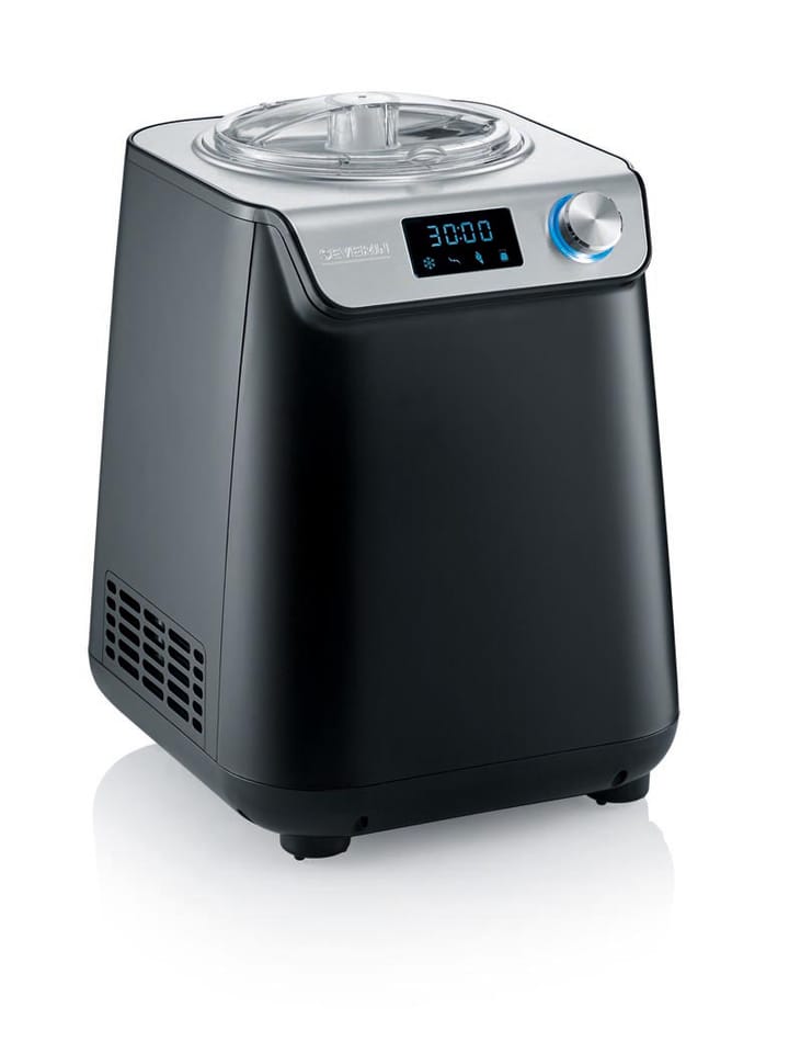 Severin EZ 7407 jäätelökone kompressorilla 1,2 L, Musta Severin
