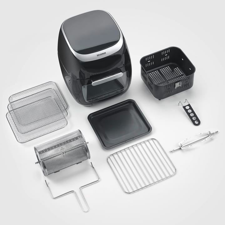 Severin FR 2446 Multi Air-Fryer 11 L, Musta Severin