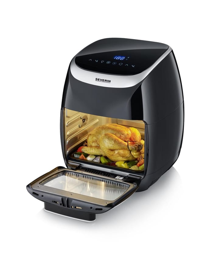 Severin FR 2446 Multi Air-Fryer 11 L, Musta Severin