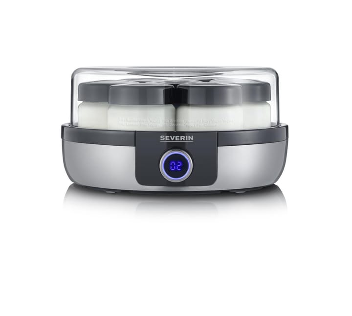 Severin JG 3521 yoghurt maker deluxe, Ruostumaton teräs Severin
