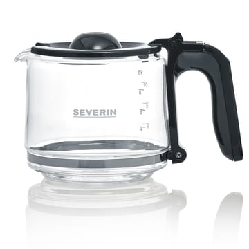 Severin KA 4825 Aroma Select kahvinkeitin 10 kuppia - Ruostumaton teräs - musta - Severin