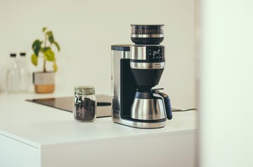 Severin KA 4851 FILKA täysautomaattinen kahvinkeitin - Harjattu teräs-musta - Severin