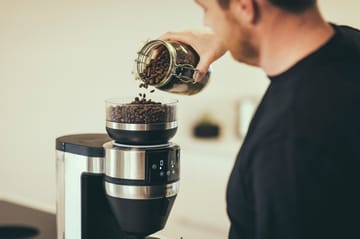 Severin KA 4851 FILKA täysautomaattinen kahvinkeitin - Harjattu teräs-musta - Severin