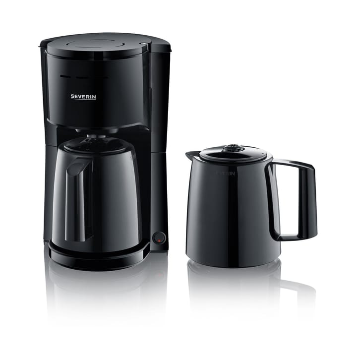 Severin KA 9307 termoskeitin extra kannulla 8 kuppia, Musta Severin