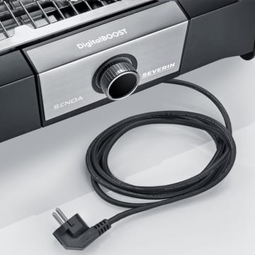 Severin PG 8118 Senoa DigitalBoost sähkögrilli jalustalla - Musta - Severin