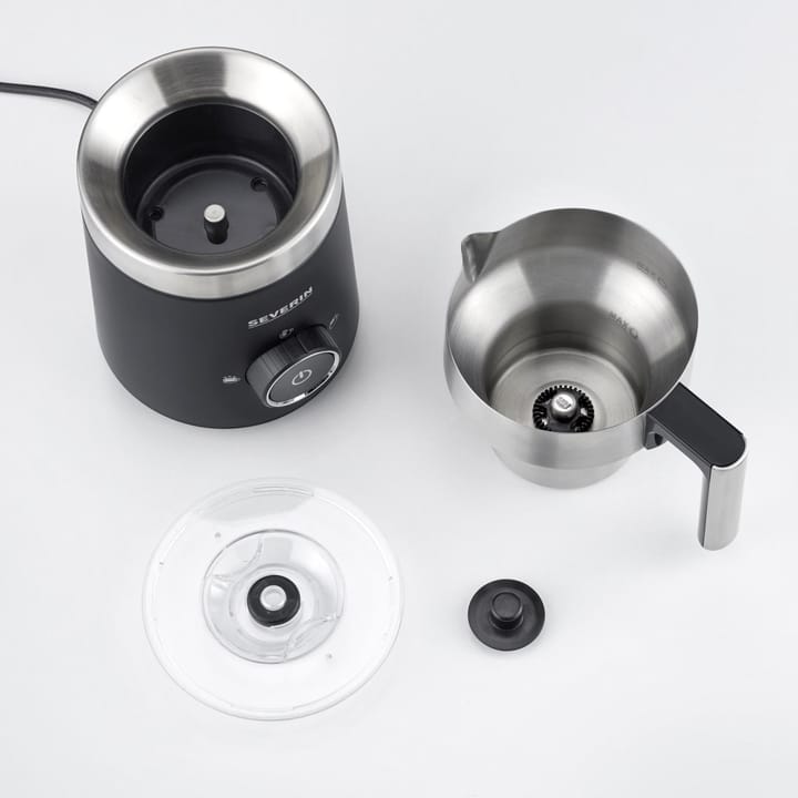 Severin SM 3585 Spuma maitovaahdotin 500 ml, Mustanharmaa Severin