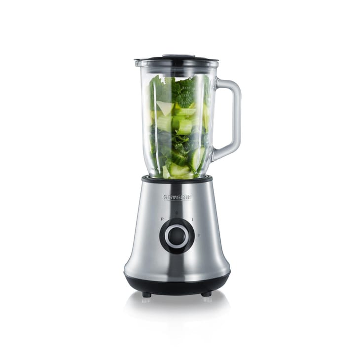 Severin SM 3734 -blender, lasikannu 1 L, Harjattu teräs Severin