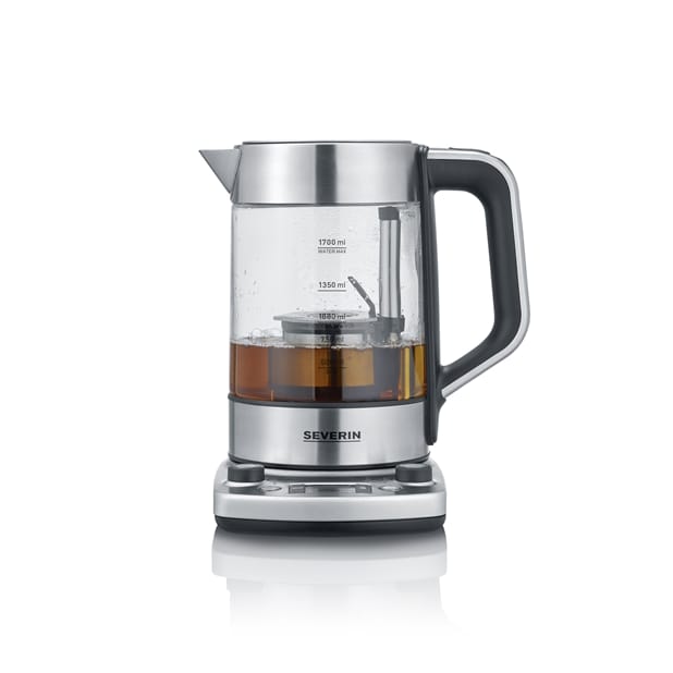 Severin WK 3422 Deluxe vedenkeitin nostotoiminnolla 1,7 L - Ruostumaton teräs - Severin