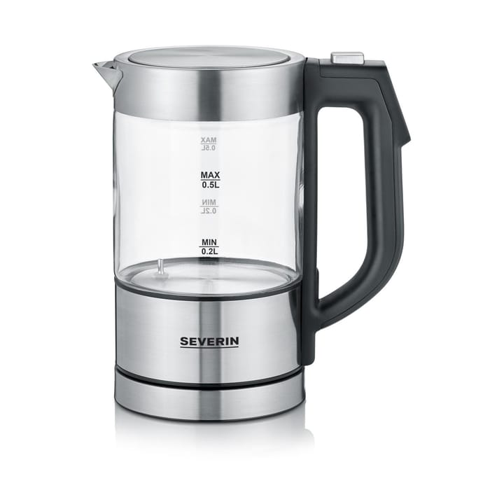 Severin WK 3458 vedenkeitin lämpötilansäädöllä 0,5 L - Ruostumaton teräs - Severin