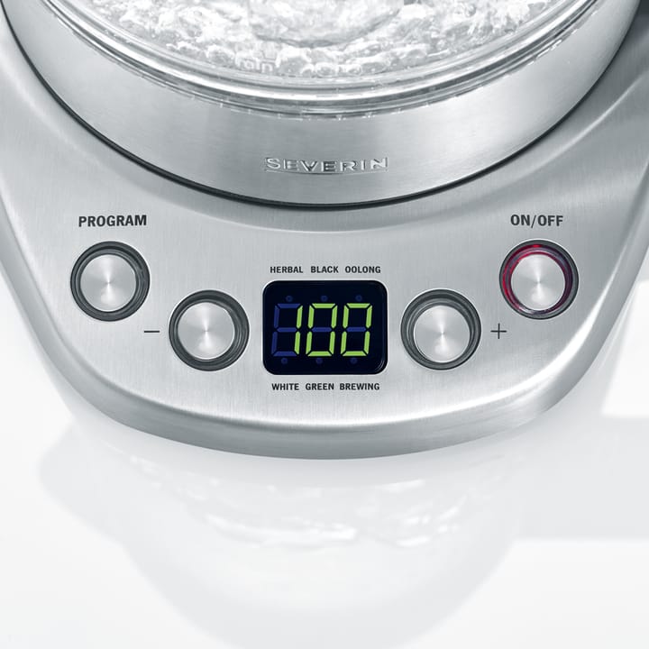 Severin WK 3479 teekeitin deluxe 1,7 L, Ruostumaton teräs Severin