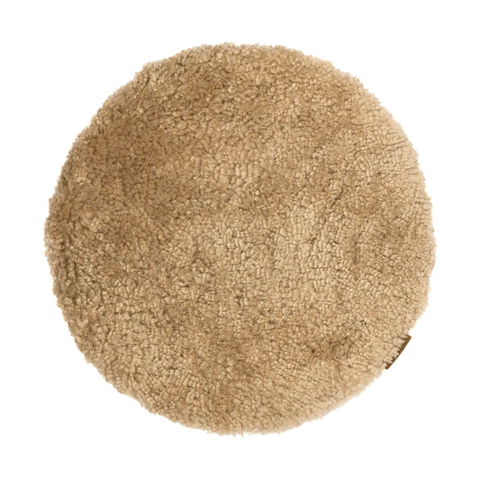 Jill tuolin istuintyyny, pehmustettu, Hiekka (beige), Ø36 cm Shepherd of Sweden