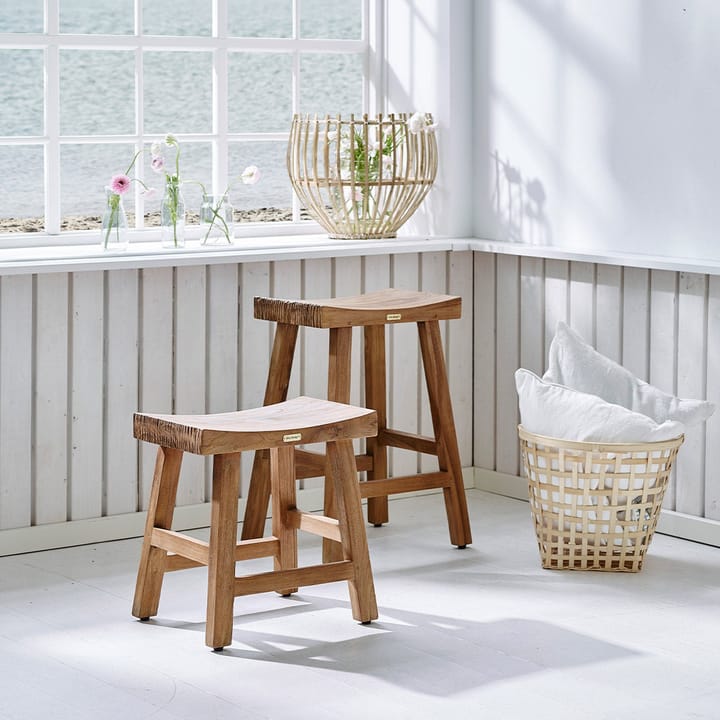 Charles nojatuoli matala, Tiikki Sika Design