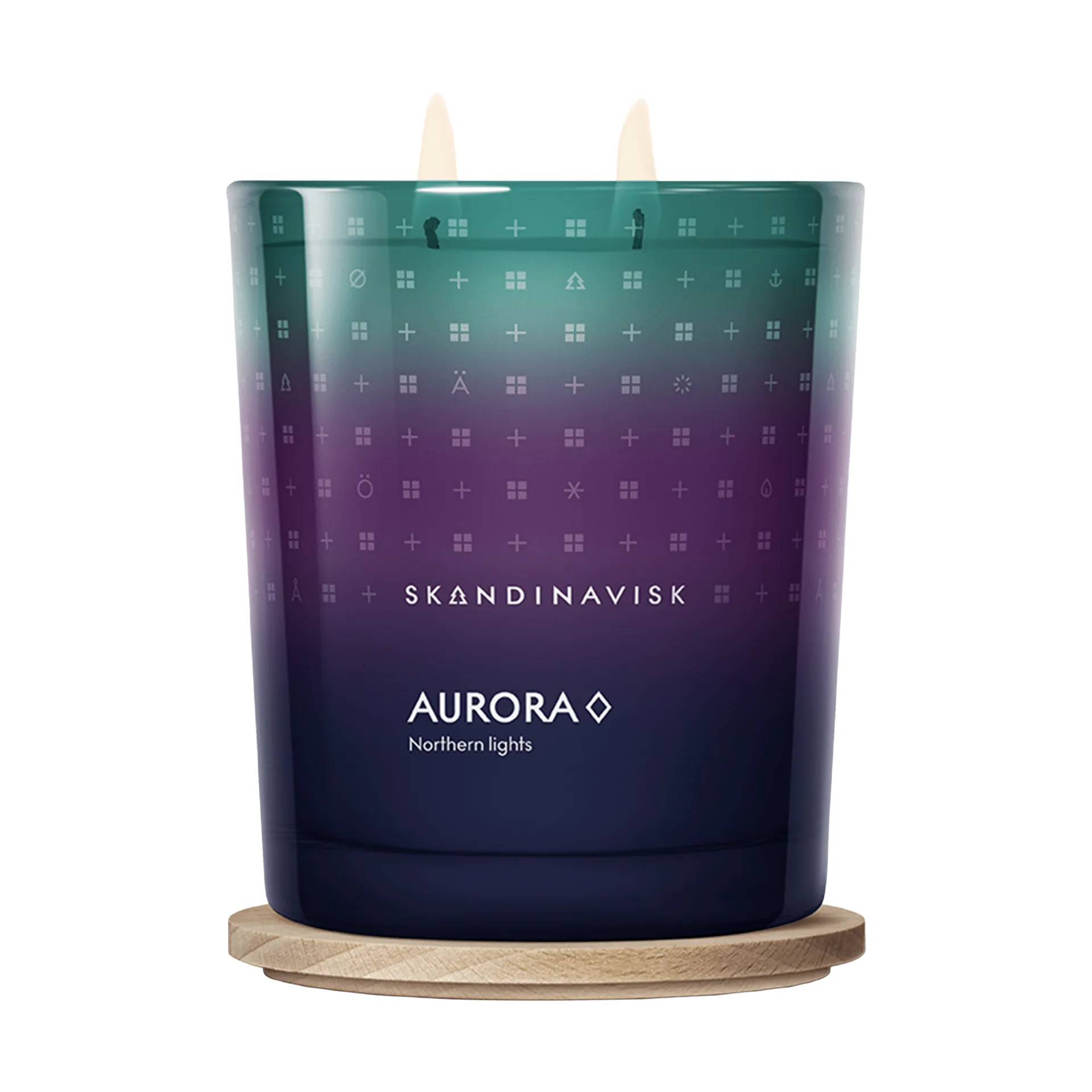 Aurora tuoksukynttilä, 350 g, 2 sydäntä Skandinavisk