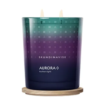 Aurora tuoksukynttilä - 350 g, 2 sydäntä - Skandinavisk