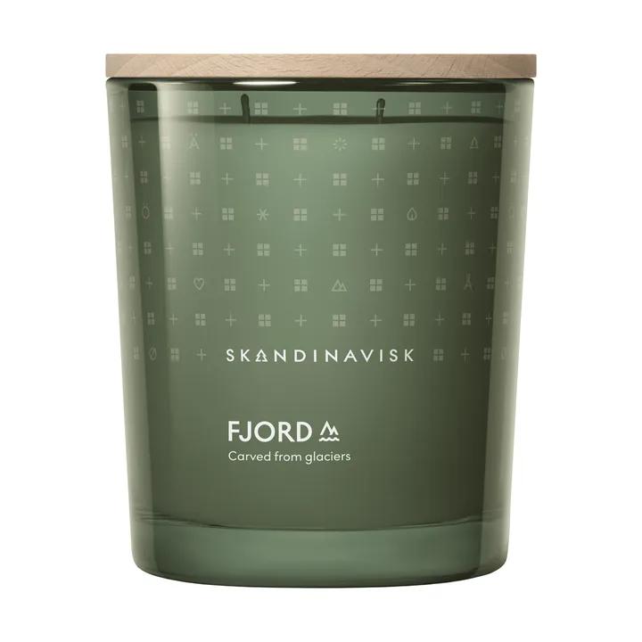 Fjord-tuoksukynttilä - 350 g, 2 sydäntä - Skandinavisk