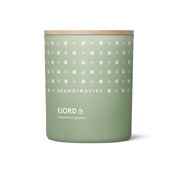 Fjord tuoksukynttilä kannella - 200 g - Skandinavisk