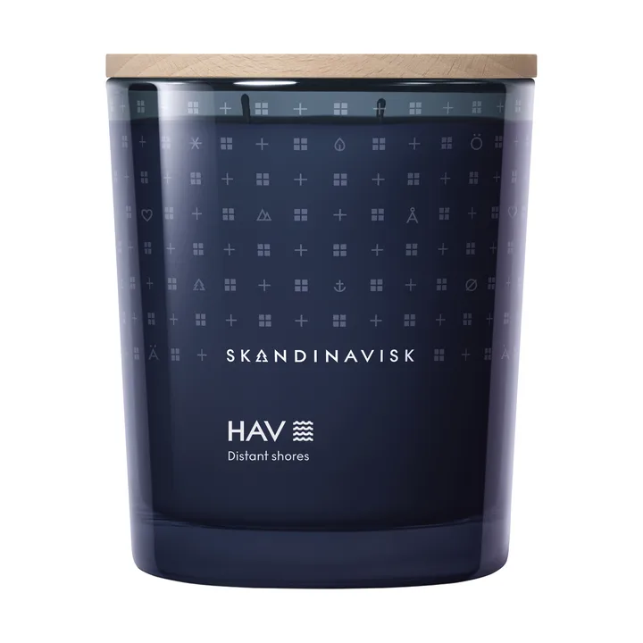 Hav tuoksukynttilä - 350 g, 2 sydäntä - Skandinavisk