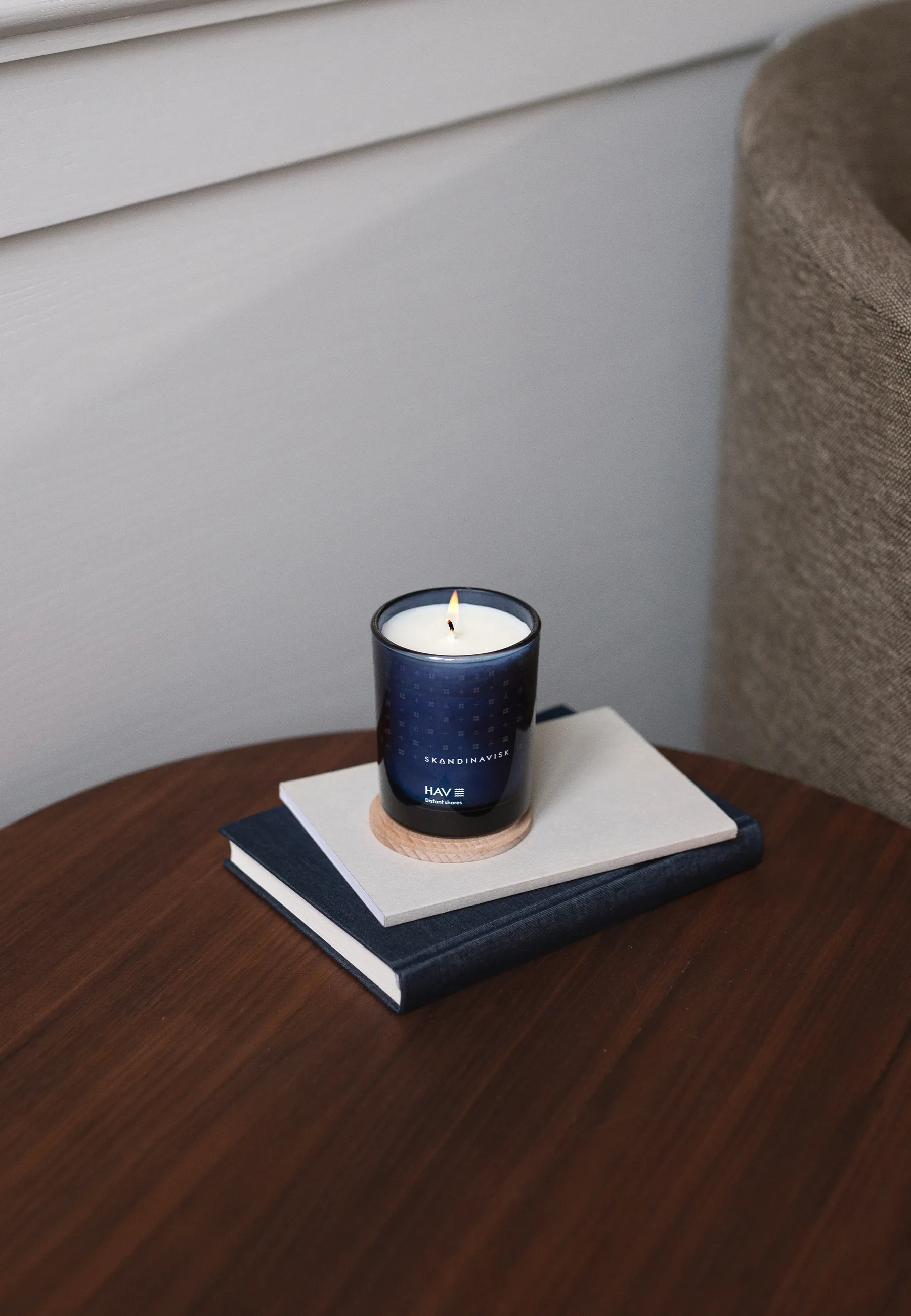 Hav tuoksukynttilä kannella, 200 g Skandinavisk