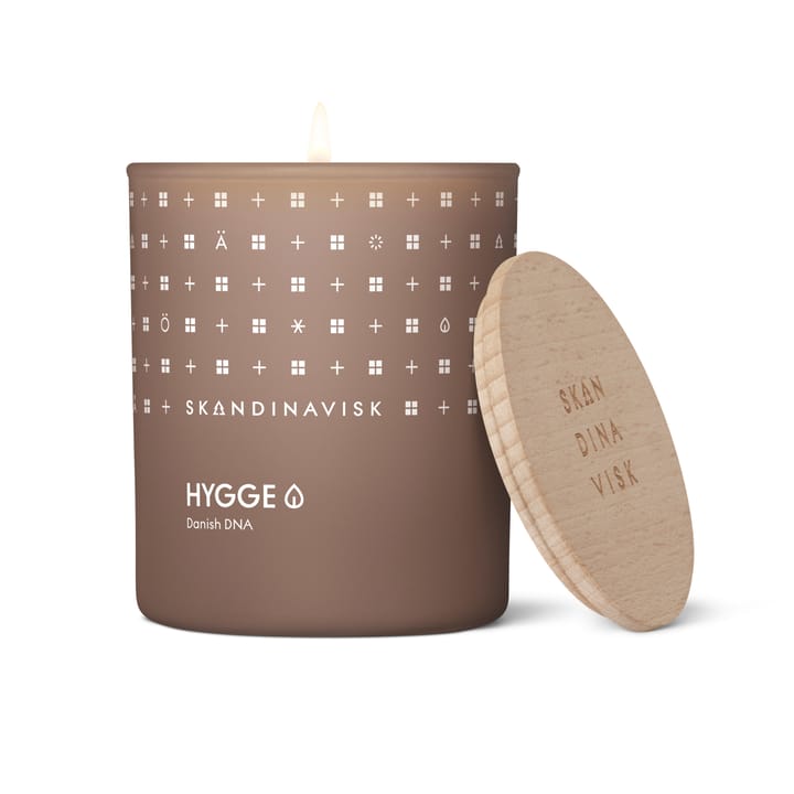 Hygge tuoksukynttilä kannella, 200 g Skandinavisk