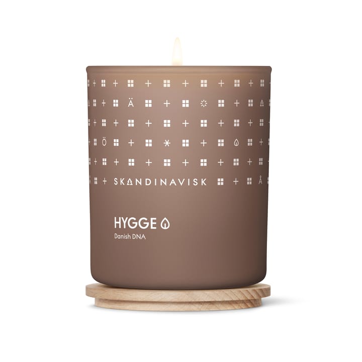 Hygge tuoksukynttilä kannella, 200 g Skandinavisk
