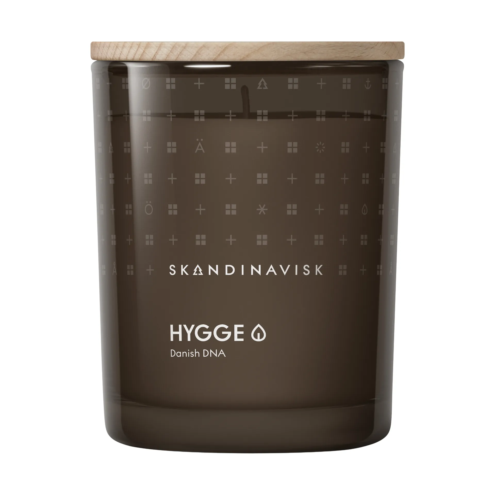 Hygge tuoksukynttilä kannella, 200 g Skandinavisk