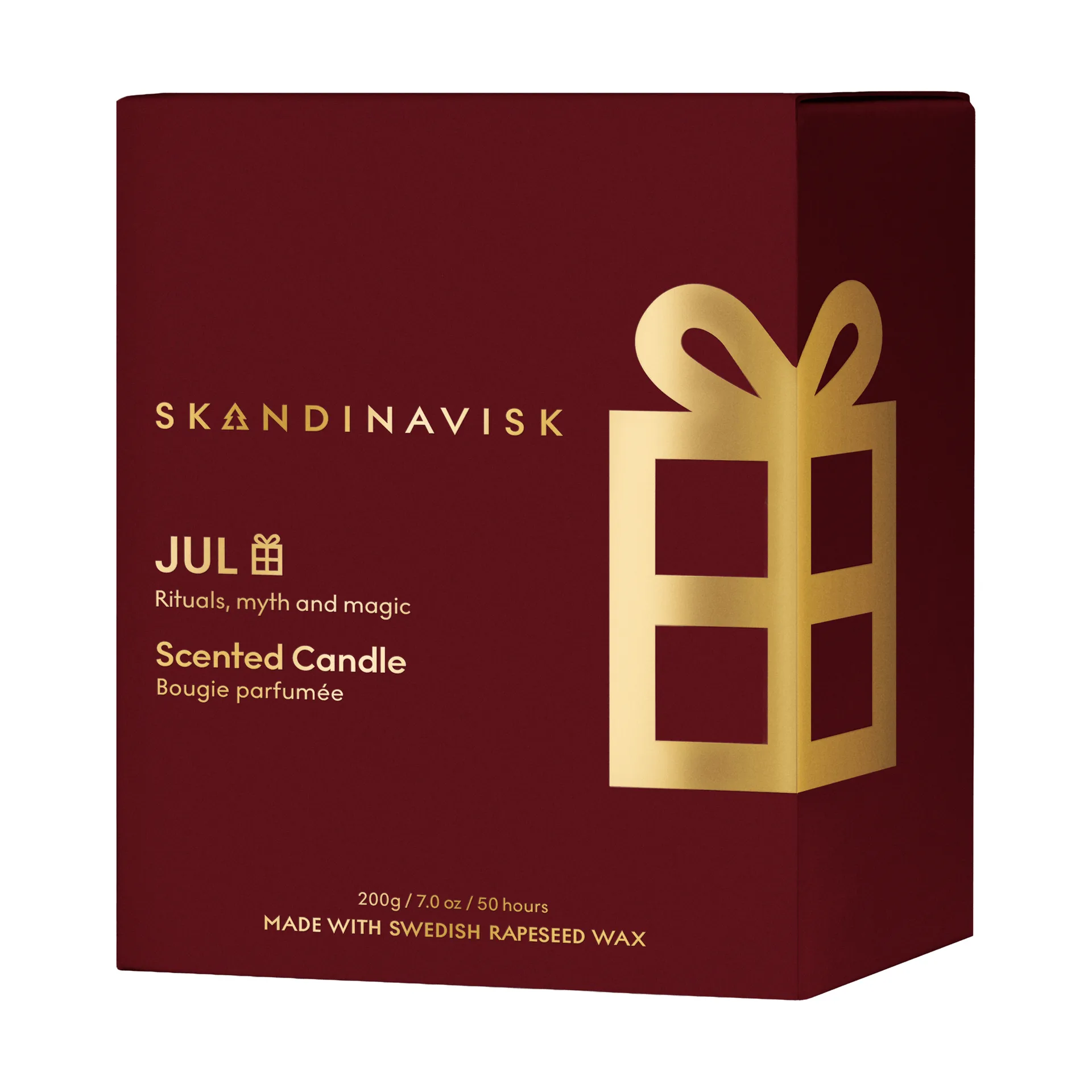 Jul Gold Symbol tuoksukynttilä, 200 g Skandinavisk