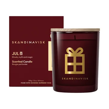 Jul Gold Symbol tuoksukynttilä - 200 g - Skandinavisk