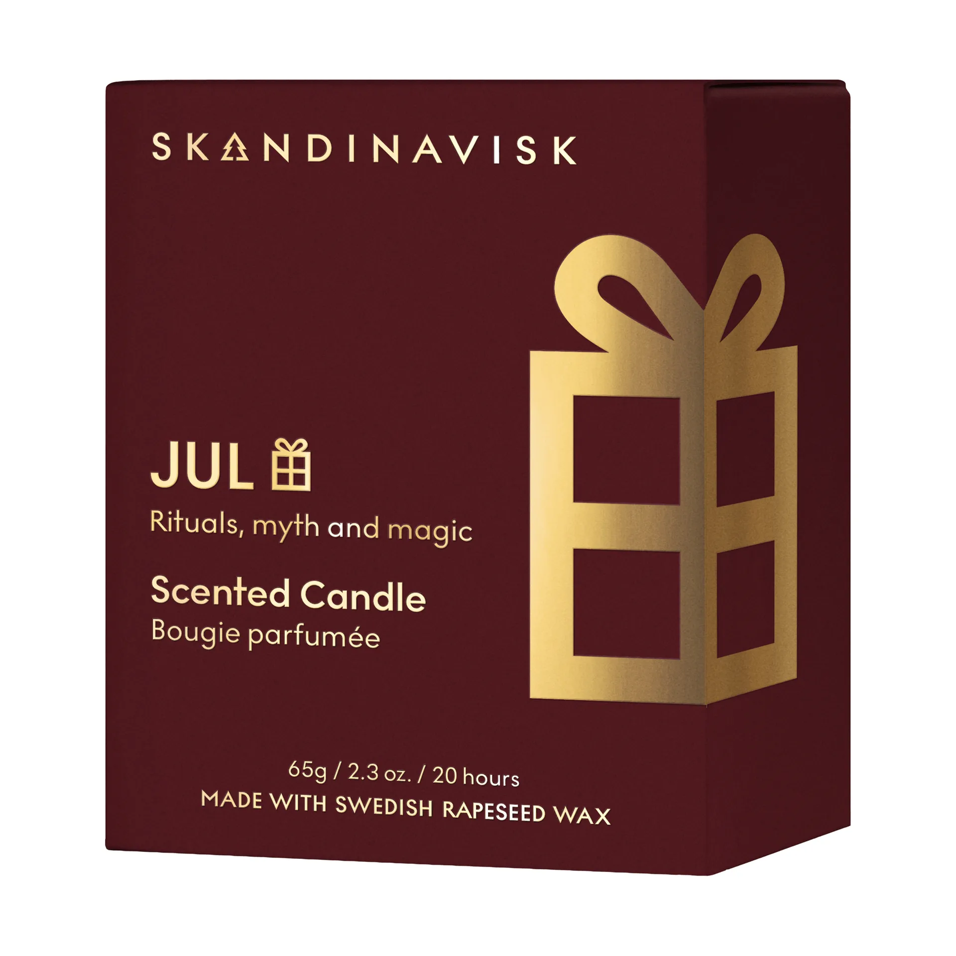 Jul Gold Symbol tuoksukynttilä, 65 g Skandinavisk