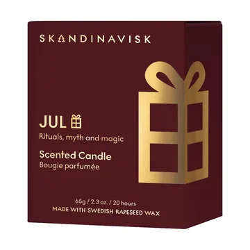 Jul Gold Symbol tuoksukynttilä - 65 g - Skandinavisk