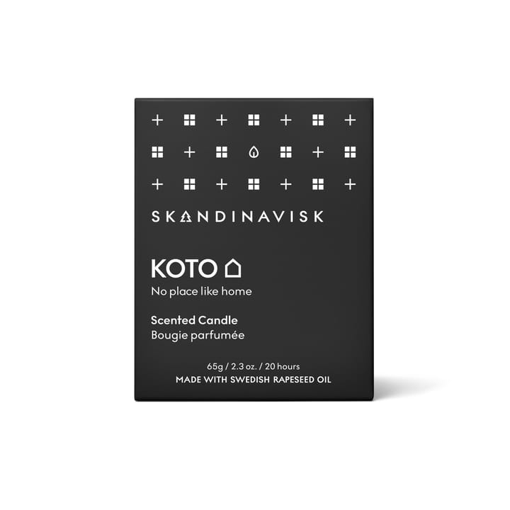 Koto tuoksukynttilä kannella, 65 g Skandinavisk