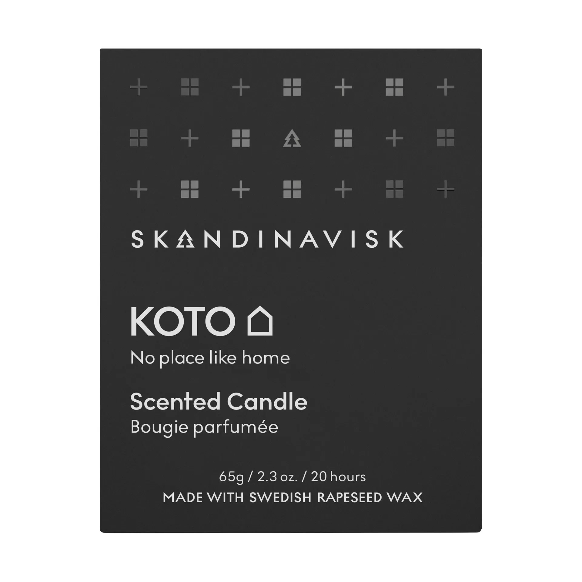 Koto tuoksukynttilä kannella, 65 g Skandinavisk