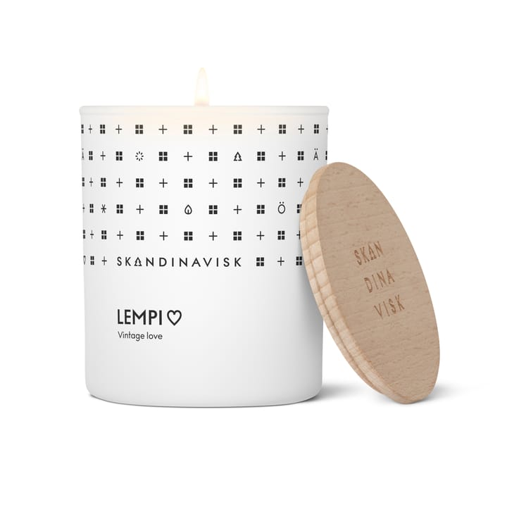 Lempi tuoksukynttilä kannella, 200 g Skandinavisk