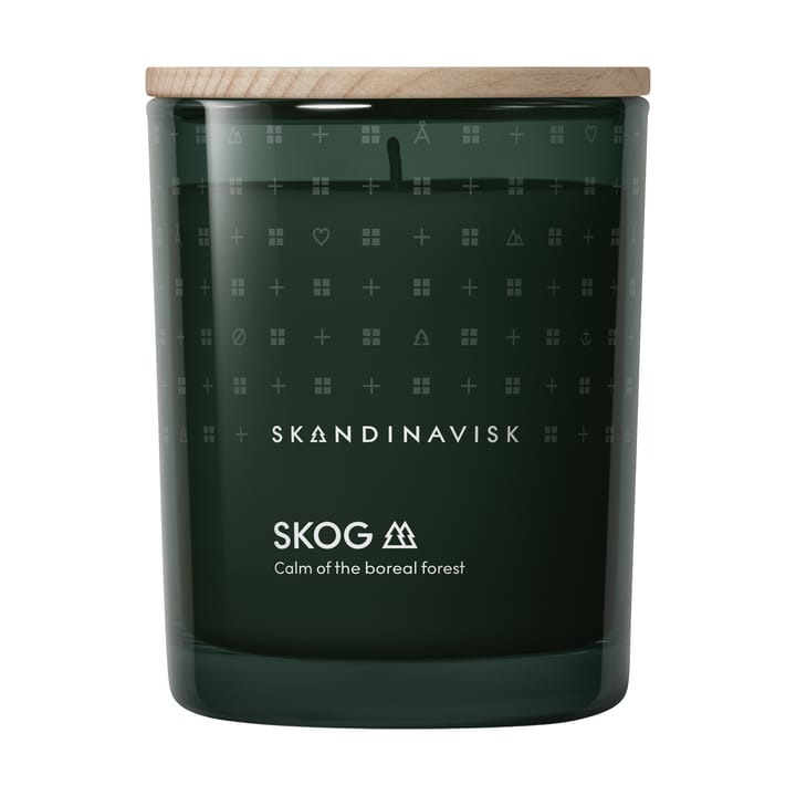 Skog tuoksukynttilä kannella - 200 g - Skandinavisk