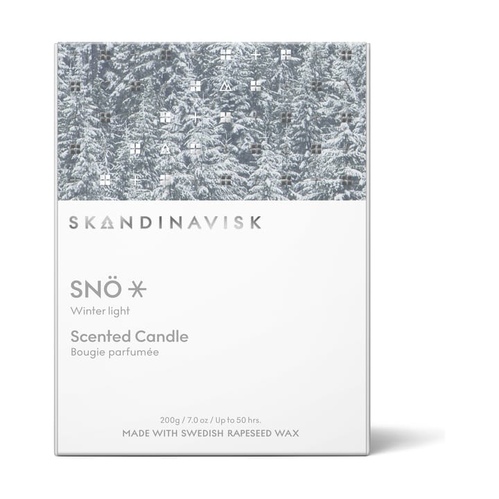 SNÖ tuoksukynttilä Special Edition, 200 g Skandinavisk